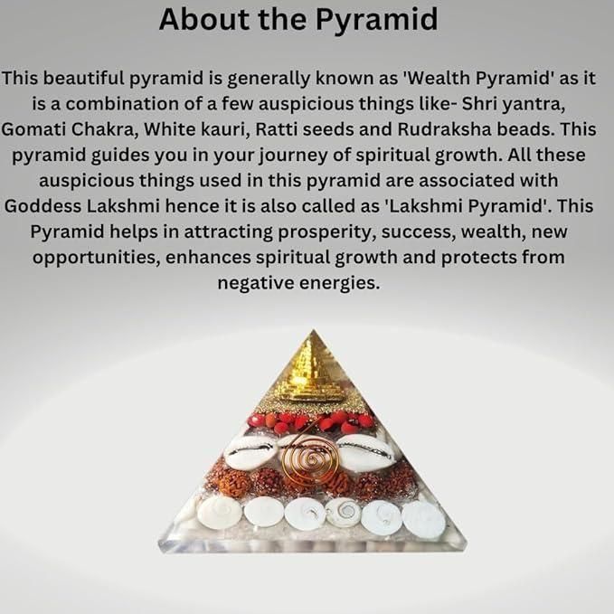 Prospera™ Energized Pyramid for Fortune & Abundance