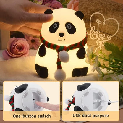 GlowPanda™ Rechargeable LED Night Light