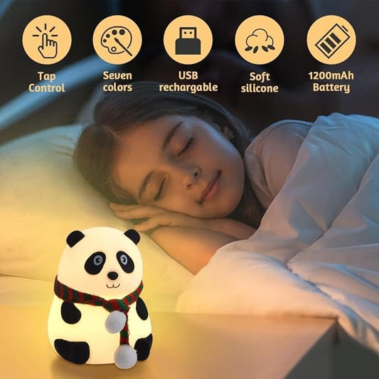 GlowPanda™ Rechargeable LED Night Light