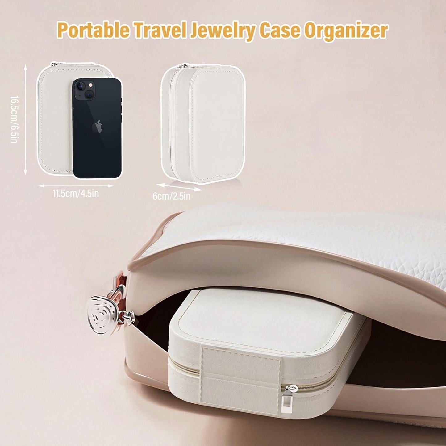 GlowCase™ Compact Makeup Vanity with LED Mirror