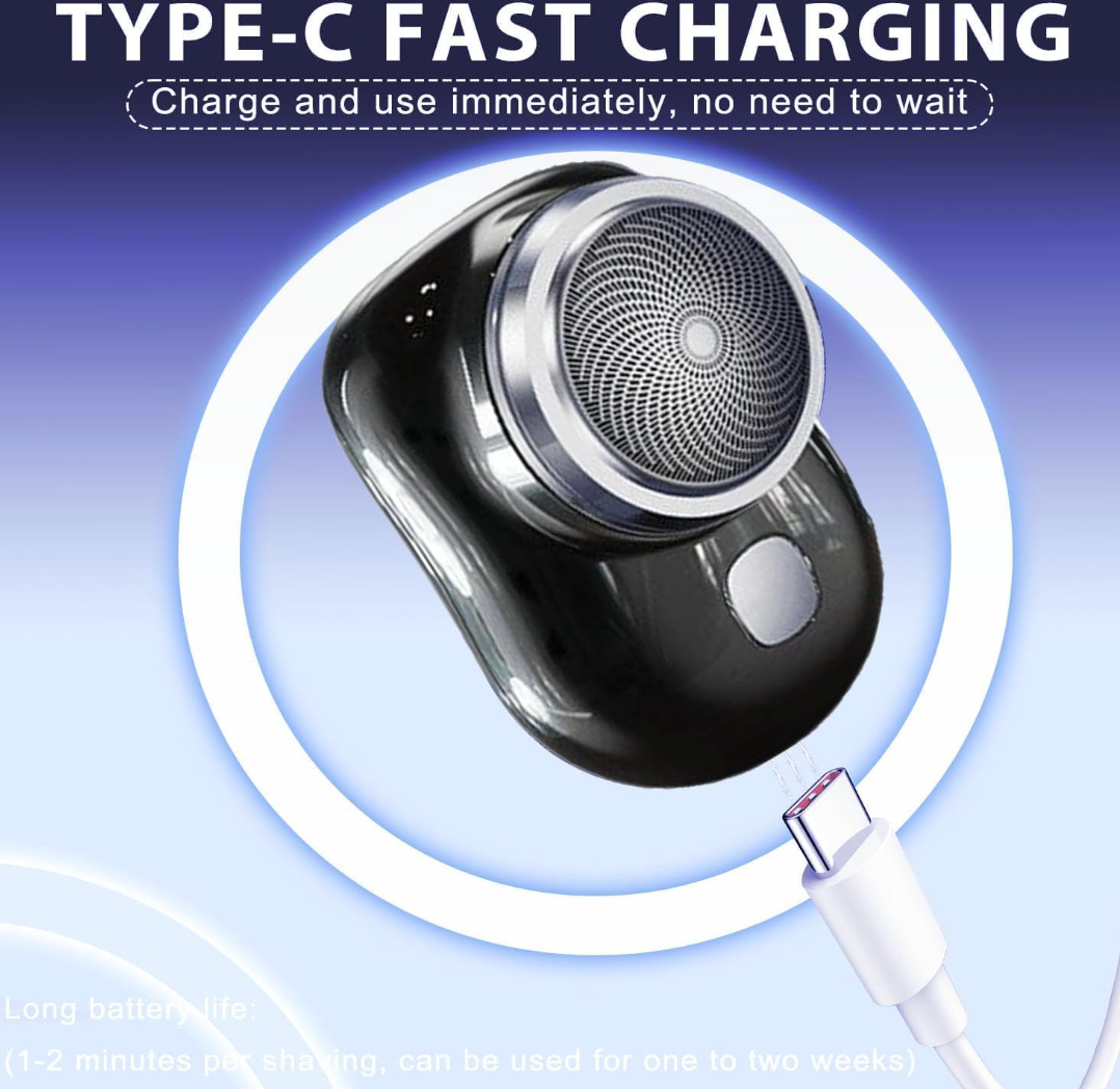 TrimGo™ – The Ultimate Portable Electric Shaver