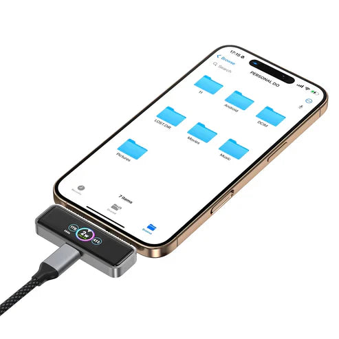 Storage USB-C & lightning port Extended Drive for iPhone Series & Android